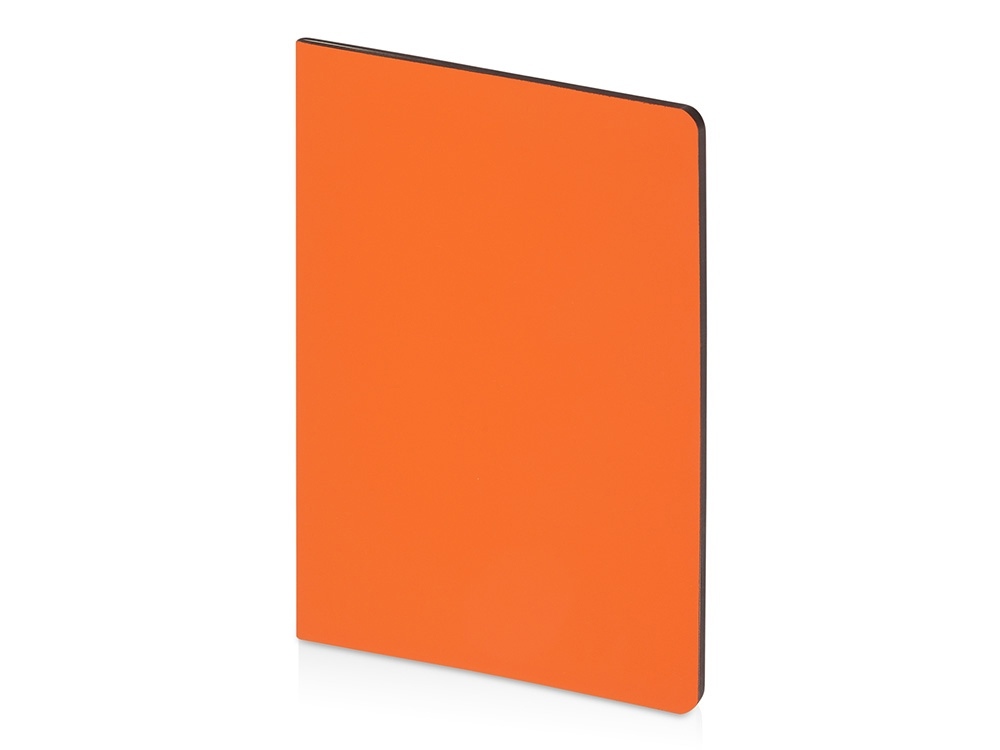 Бизнес-тетрадь А5 &quot;Pragmatic Contrast&quot;, 40 листов в клетку, оранжевый с темно-серым срезом