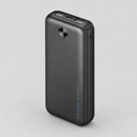 Внешний АКБ NRG Power V2 10000 мА-ч, 2A, 2xUSB, черный, Deppa