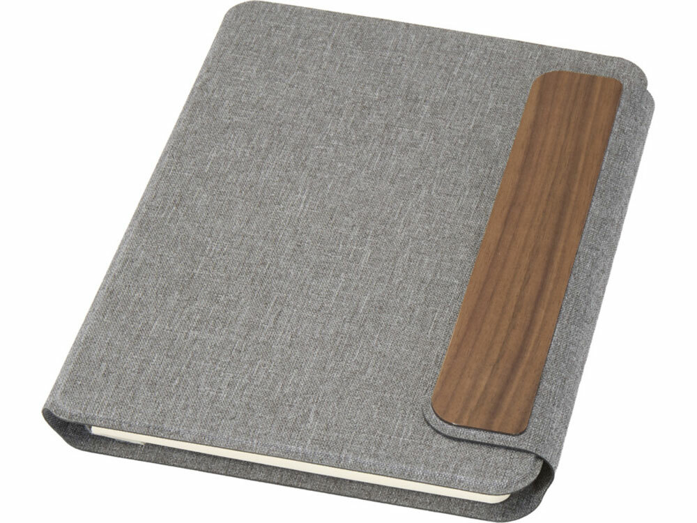 Портфолио A5 Andean из переработанного ПЭ, серый