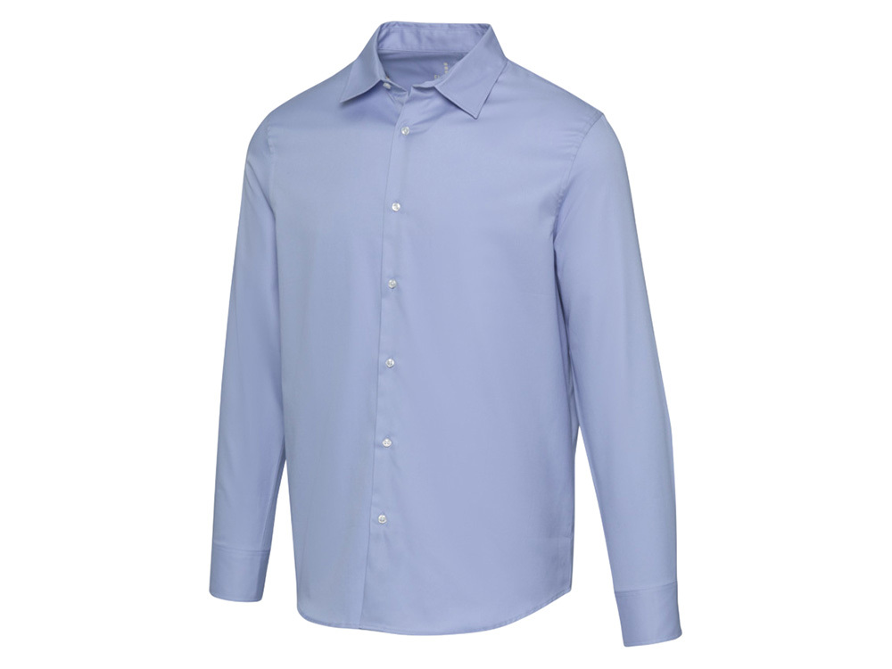 Citrine мужская рубашка из твила - Светло-синий