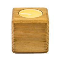 Свеча в декоративном подсвечнике Манго