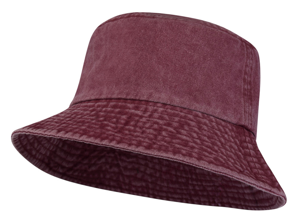 Панама &quot;Mitica&quot; стираная - Бургунди