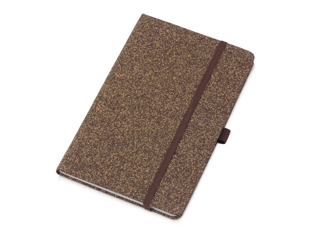 Блокнот из кофейных зерен А5 &quot;Coffee notes&quot;, твердая обложка, 80 листов 70 гр/м2 белой бумаги, кофейный