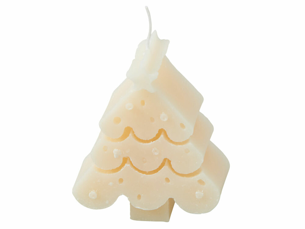 Свеча &quot;Елочка&quot;, молочный
