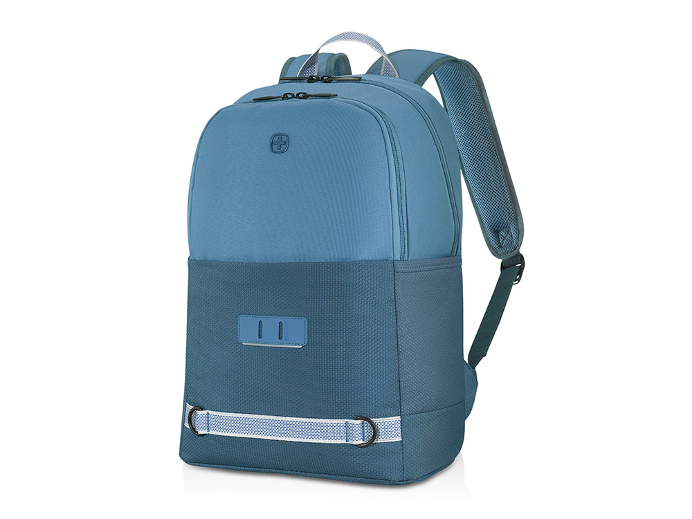 Рюкзак WENGER Tyon 15.6", голубой, переработанный ПЭТ/Полиэстер, 32х18х48 см, 23 л.