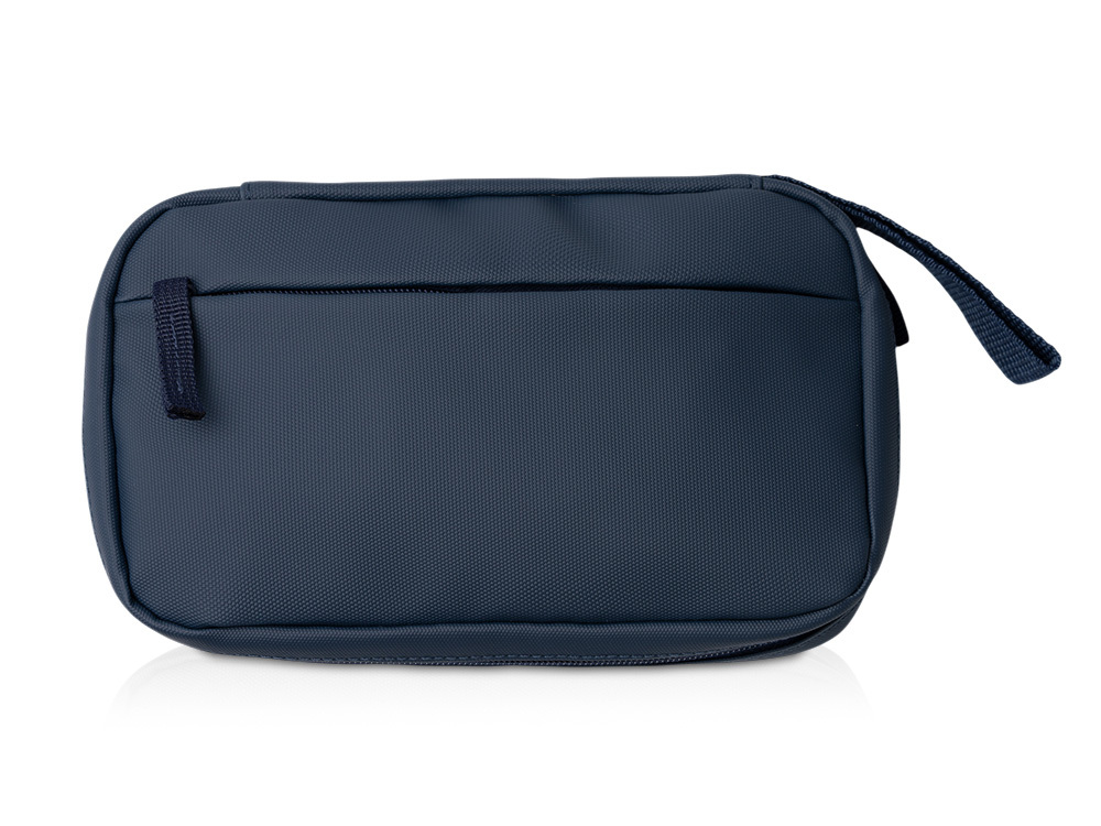 Косметичка-органайзер DULAC/ЛАВИЯ из искусственной кожи, синий нейви