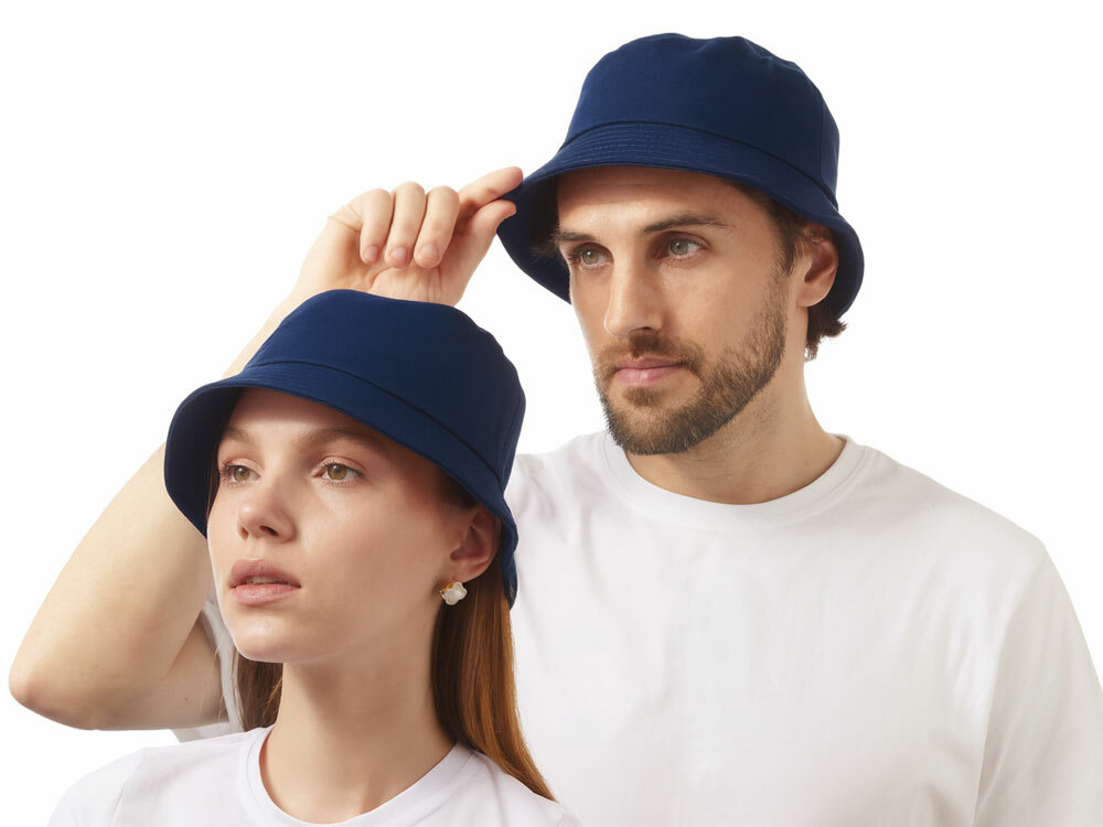 Панама «Manila», унисекс, темно-синий