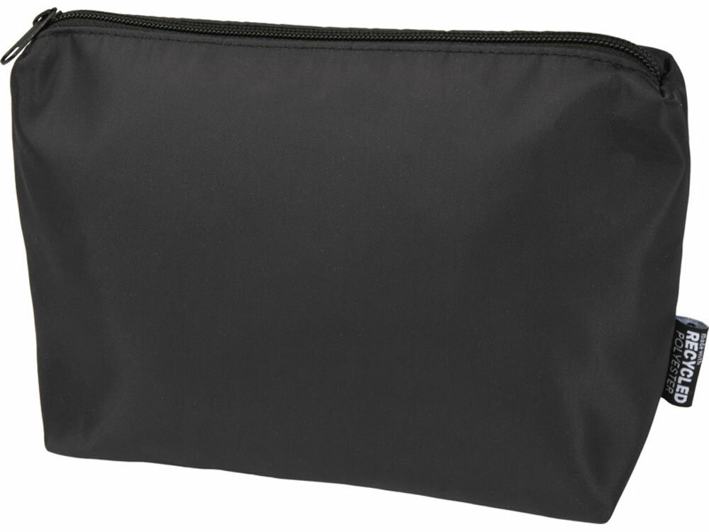 Trip Aware™ дорожная косметичка из переработанного материала 2 л, черный