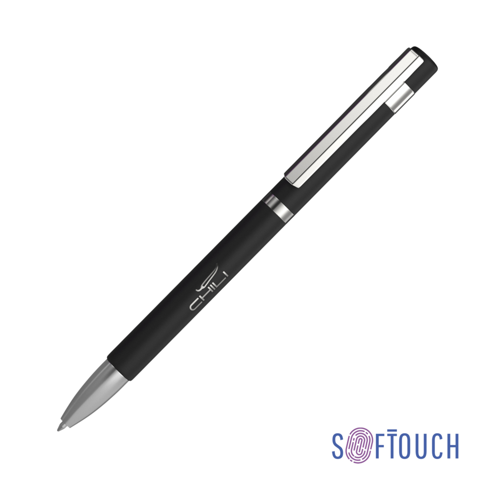 Ручка шариковая &quot;Mars&quot;, покрытие soft touch черный