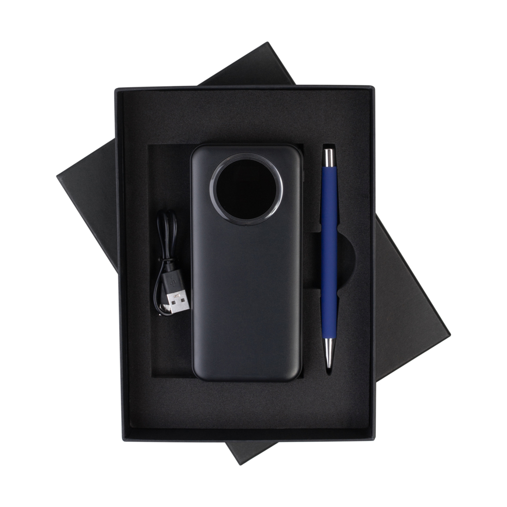 Набор "Гарант" черный с синим